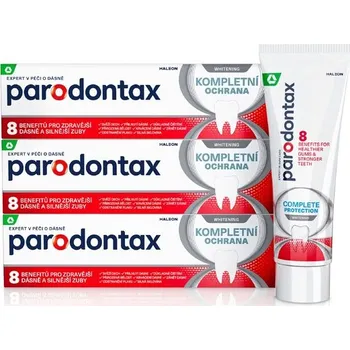 Parodontax  Kompletní ochrana Whitening, 3x 75 ml