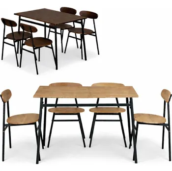 Jídelní stůl Jídelní set - stůl + 4 židle OSLO