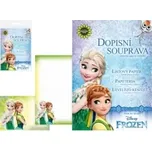 Dopisní papír barevný LUX 5+10 Frozen 2