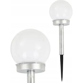 Venkovní osvětlení Solární lampa zapichovací lampa Saska garden bílá 35 cm 1 ks