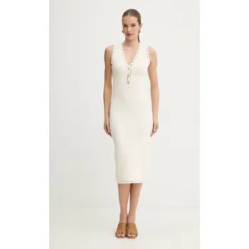 Dámské šaty Šaty Twinset 261TP3073 béžová 02X, vel. S