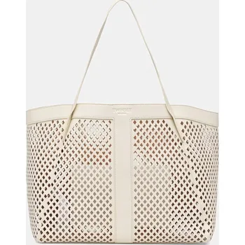 Kabelka Kožená kabelka Twinset 261TD8550 béžová 01X, vel. ONE SIZE