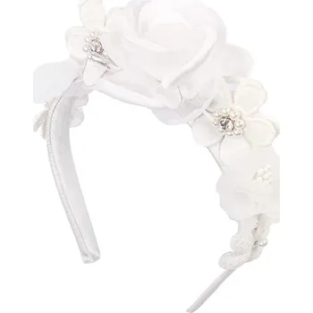 Čelenka Dětská čelenka do vlasů Jamiks SAMANTHA SAMANTHA.Opask.JLI003.G bílá 00X, vel. ONE SIZE