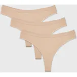 3PACK Tanga Flexi bezešvá