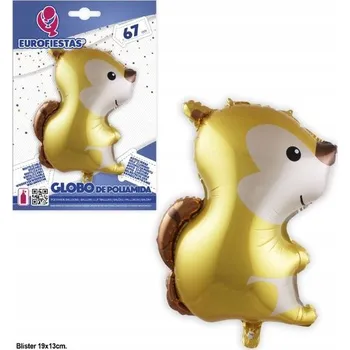 Balónek Ouda Party - Fóliový balónek ve tvaru veverky