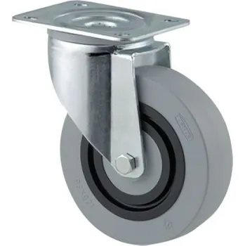 Pojezdové kolečko Kolečko otočné 3470HUR125P62 grey 400kg Tente