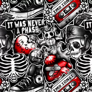 Úplet, Červenočerný emo songs (E) (Top kvalitní úplet Bella digitisk)