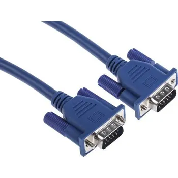 Video kabel RS PRO, A: Vnější VGA, B: Vnější SVGA Kabel VGA 10 m, Modrá