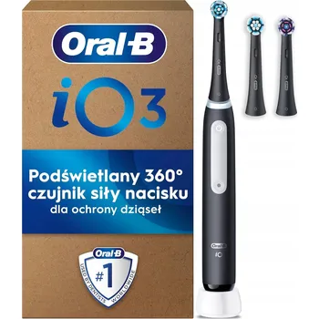 Elektrický zubní kartáček Oral-B iO Series 3 Plus Edition elektrický kartáček na zuby, 3 hlavice