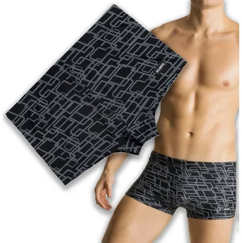 Pánské plavky Pánské plavky boxerky šortky rychleschnoucí KMS-316 Atlantic *XXL