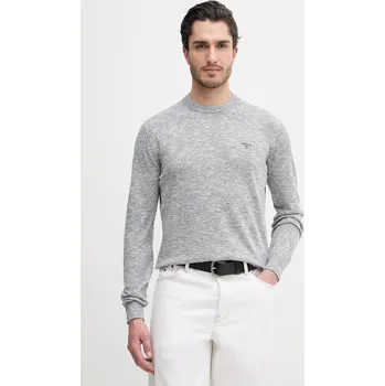 Dámský svetr Svetr s příměsí lnu Barbour Flaxby MKN1712 námořnická modř 59X, vel. XL