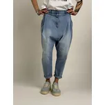 Voga Móda Džínové baggy FOXTOWN Modrá, XL