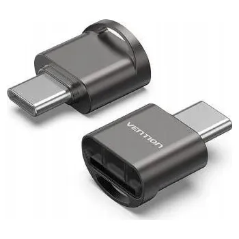 Čtečka paměťových karet Čtečka karet MicroSD USB-C Vention CLMH0 – Rychlý přenos dat