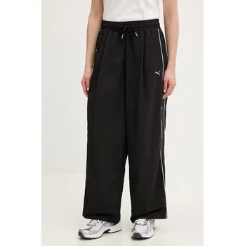 Tepláky Puma Piping Relaxed Woven 634559 černá 99X, vel. XS