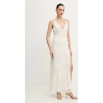 Dámské šaty Šaty Bardot 60334DB béžová 01X, vel. L