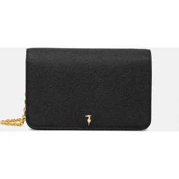 Kabelka Kožená kabelka Trussardi Z392E106554N černá 99X, vel. ONE SIZE