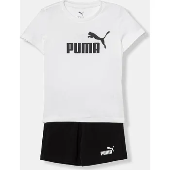 Dětská bavlněná souprava Puma ESS 2-pack 685240.PPY2 bílá 00X, vel. 104