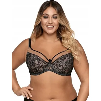 Podprsenka Ava Podprsenka nevyztužená černá velikost 75B