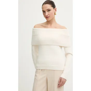 Pánský svetr Svetr Morgan MBOGO béžová 01X, vel. M