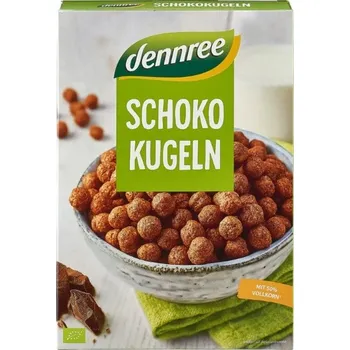 Dennree Čokoládové kuličky 250 g bio