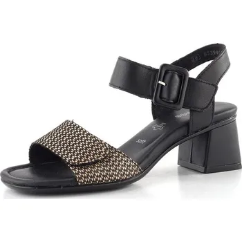 Dámské sandále Remonte černé sandály na podpatku D1K51-04 - 39 | P700907