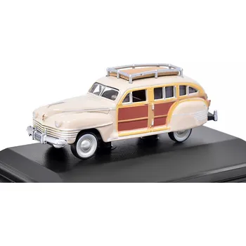 Dětské zboží Chrysler Town and Country 1942 béžový 1:87 - Oxford Chrysler Town & Country - kovový model auta