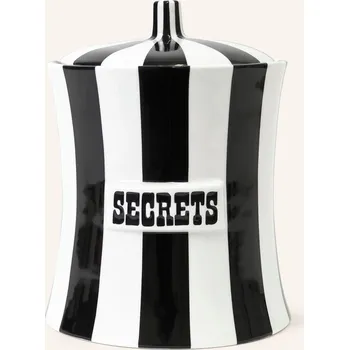 Dóza na potraviny Jonathan Adler Úložná Dóza Vice, černá / bílá