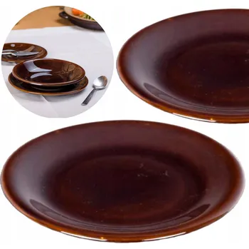 Talíř Mělký jídelní talíř MyPerfectShop 24 cm