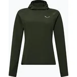 Pánská trekingová mikina Salewa Puez Sun Hoodie dark olive