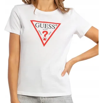 Dámské tričko Dámské tričko s kulatý výstřihem Guess velikost L