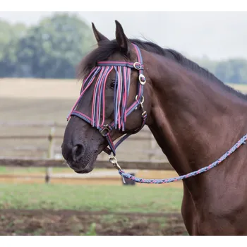 Sport BUSSE Třásně proti hmyzu Tampere BUSSE, navy/titanium/coral PONY