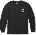 triko ETNIES Icon L/S Tee BLACK/WHITE velikost oblečení XL