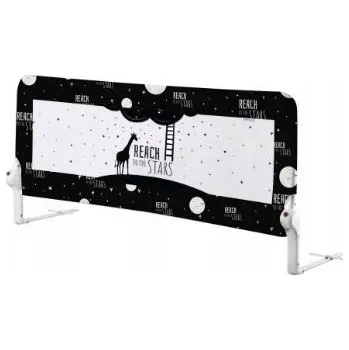 Dětská zábrana Ochranná zábrana na postel 150 cm černá vysoká kvalita