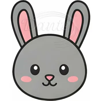 Textilní nažehlovací páska Dante Nažehlovačka Zajíc - 9 x 12 cm