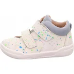 Superfit Superfree dětské boty, bílé/světle modré, na suchý zip,