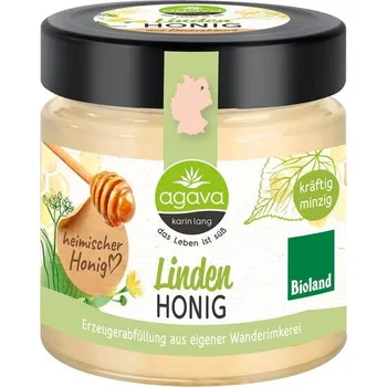 Agava Lipový med z Německa 250 g bio