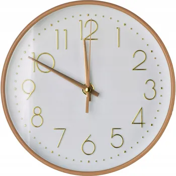 Hodiny Nástěnné hodiny Mondex hnědé 5 cm