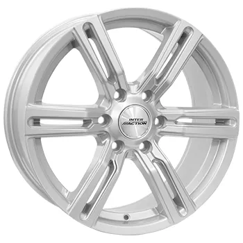 Alu kolo Alu kola INTER ACTION KARGIN 6, 16x7 6x130 ET50, stříbrná (zátěžová)