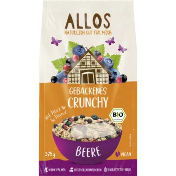 Allos Křupavé pečené müsli ovocné 375 g bio