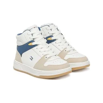 Dámské tenisky Sneakersy Tommy Hilfiger High Top Lace Up T3X9-34364-1269 M Bílá 34