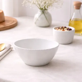 HOMLA Miska z kameniny Corall Elegant S