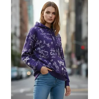 Dámská mikina Dámská mikina Pachie fialová