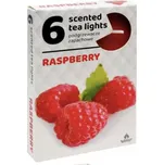 Admit raspberry - sada 6ks vonných čajových svíček malinová vůně