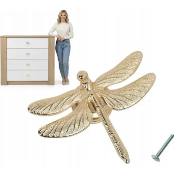 Nábytková úchytka knopka zlatá GOLD - zlatá 7 x 7 x 1 cm