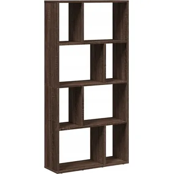 Knihovna Regál, hnědý dub, 60x20x120 cm, dřevotříska