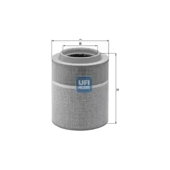 Autodíl UFI Vzduchový filtr UFI 27.573.00