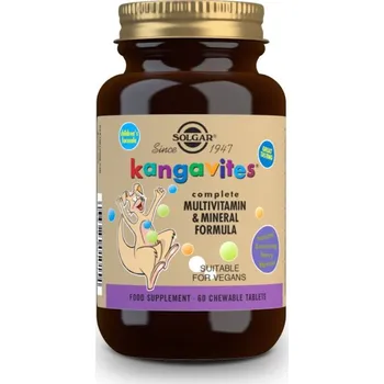 Zdraví Solgar Multivitamín a minerál pro děti - tropic 60 cucavých tablet