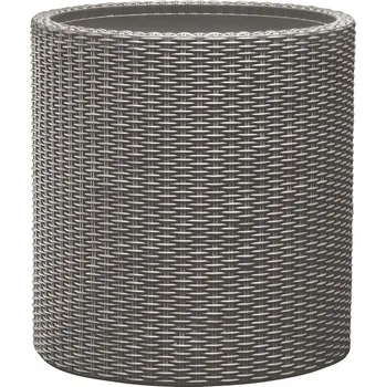 Vyvýšený záhon Květináč KETER Cylinder Planter S - šedý (květináč hnědý, květník)