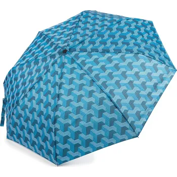Deštník Lovenuohan automatický skládací deštník XL s pouzdrem, vícebarevný