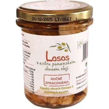 Rostlinný olej LOSOS V OLIV. OLEJI 200G LOZANO ČERVENKA